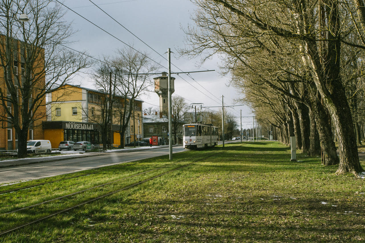Tramm Kopli tänaval